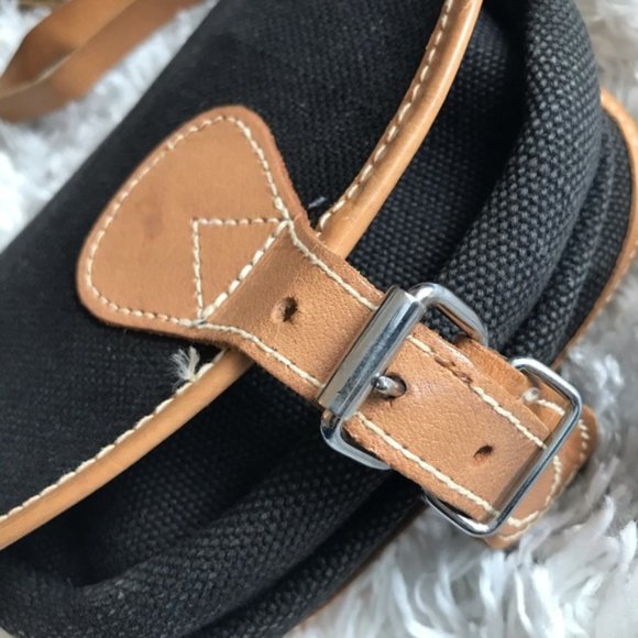 Vintage navy crossbody or shoulder bag - Picture 2 of 8